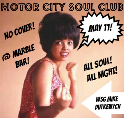 Motor City Soul Club | May 11, 2019